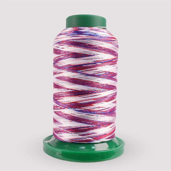 Exquisite Medley Variegated Patriotic 40wt 1000m V106