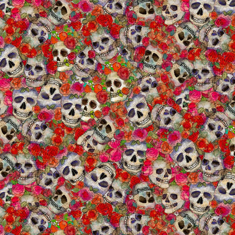 Faboolous Digital Skulls Y4475-55