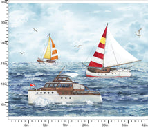 Fair Winds & Following Seas-36" Panel Multicolor 23763-PNL