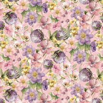 Fairy Boutique-Packed Floral Pink W130-030-114