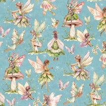 Fairy Boutique-Woodland Sprites Teal W130-028-961