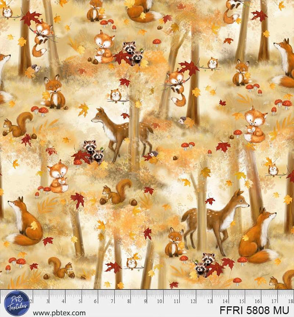 Fall Friends-Fall Forest Scenic 5808-MU
