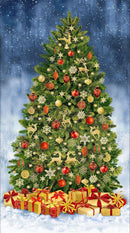 Fancy Christmas Tree 24" Panel-Multi PANEL-CM2676-MULTI