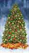 Fancy Christmas Tree 24" Panel-Multi PANEL-CM2676-MULTI