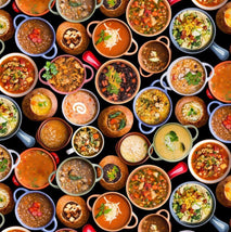 Favorite Foods-Soups Black 740-BLACK