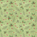 Feathered Festivities-Holly & Pine Green W120-007-663