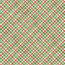 Feathered Festivities-Plaid Green W120-012-603