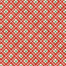 Feathered Festivities-Plaid Red W120-012-306