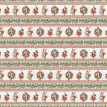 Feathered Festivities-Repeating Stripe Multi W120-003-736