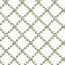 Feathered Festivities-Trellis White W120-008-063