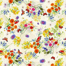Fleur de Rose-Butterfly Garden Light Cream Y4762-2