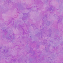 Flight Of Fancy-Floral Texture Purple W130-012-140