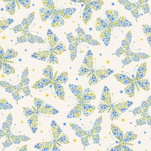 Floral Butterflies-Cream BUG-CD3266-CREAM