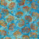 Floral Fan Tossed-Teal Mermaid 712526925