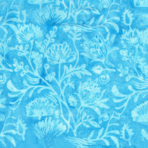 Floral Scene-Teal Sea Glass 712523915