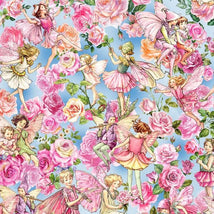 Flower Fairies Spring Songs-Garden Songs Allover DDC12249-SLAT-D