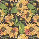 Flowers On Main-Big Yellows Charcoal 54891-3