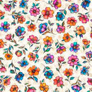 Fluttering Gardens-Small Floral Oatmeal 2600-31732-E