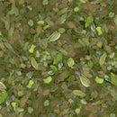 Fluttering Petals - Watercolor Texture - Green 2600-31554-G