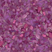 Fluttering Petals - Watercolor Texture - Sangria 2600-31554-P