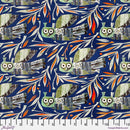 Flying South-Winter Owl Dark Blue PWCY010.DARKBLUE