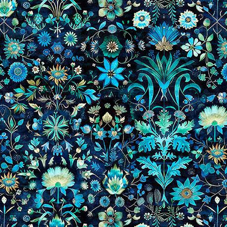 Folklore - Floral - Navy 2600-31645-N