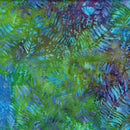 Fossil Finesse-Fossil Fern Leaf Multi Green Purple Mardi Gras 112524845