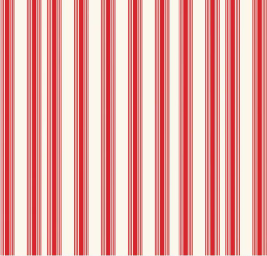 Freedom Garden-Stripes Red C15623-RED