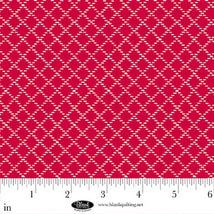Front Porch Charm-Lattice Geometric Red 4694-88