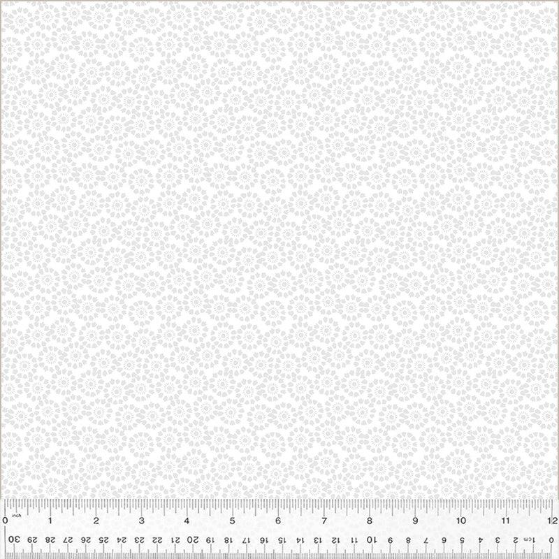 Frosting-Mini Medallion White On White 54601-1