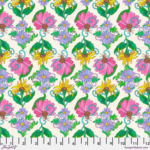 Fruitopia-Spring Floral- Cream PWHG007.CREAM