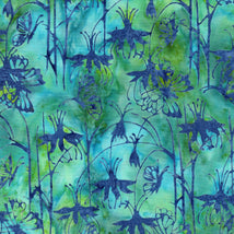 Fuchsia Butterfly-Multi Blue Green Marbles 112502840