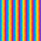 Fur Rainbow Stripe - Multi NICK-CD3099