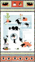 Furruit Platter-24" Panel Cats In The Laundry White PSTELLA-DLW3259-WHITE
