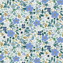 Garden Party Metallic-Wild Rose Blue RP303-BL6M