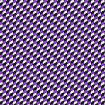 Ghost Tales-Check Geo Purple 2600-31931-V