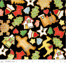 Gingerbread-Cookie Toss Black CD17845-BLACK