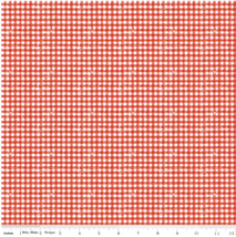 Gingerbread-Sugary Gingham Red C17856-RED