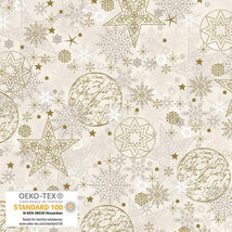 We Love Christmas-Cream/Gold 4591-125