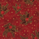 Snow Crystals-Red/Gold 4593-001