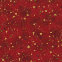 Snow Crystals-Red/Gold 4593-005