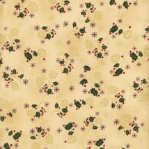 Snow Crystals-Beige/Gold 4593-204