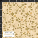 Snow Crystals-Beige/Gold 4593-206