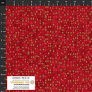 Snow Crystals-Red/Gold 4593-404