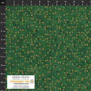 Snow Crystals-Green/Gold 4593-803