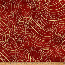 Christmas Wish-Scarlet/Gold Y7824-78G