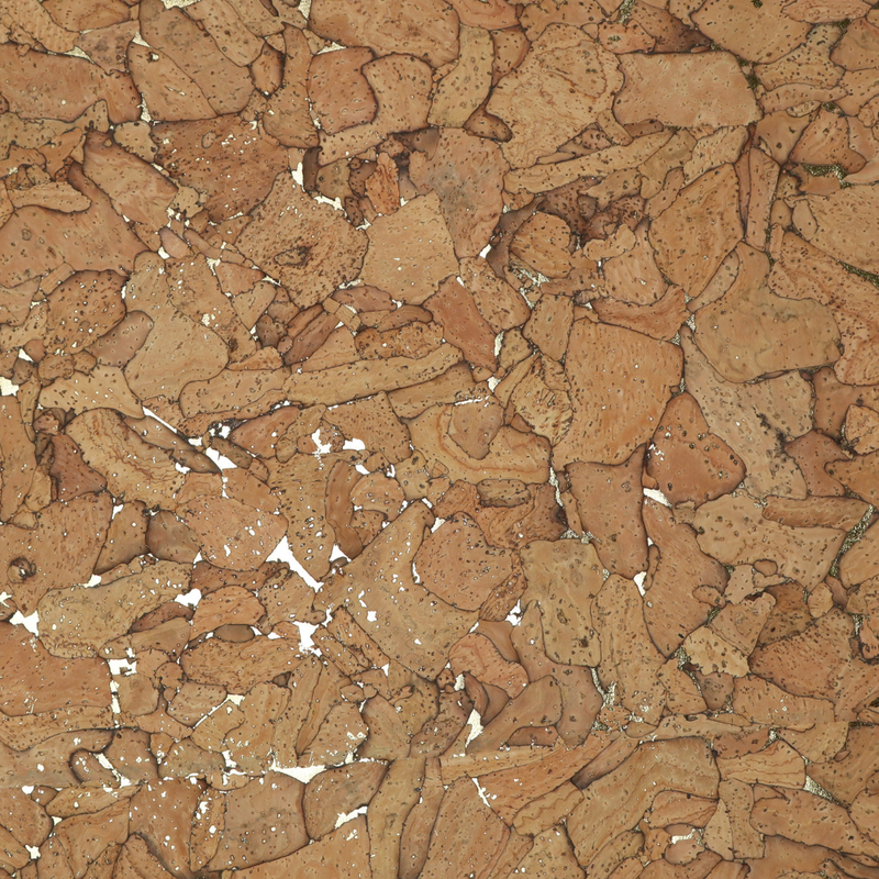 Precut Cork 19"x27"-Natural w/Golden Cracks COF-177-A