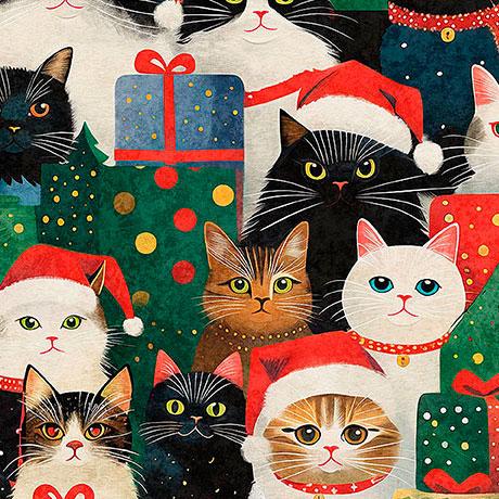 Gotta Have It - Christmas Cats MULTI 31188-X