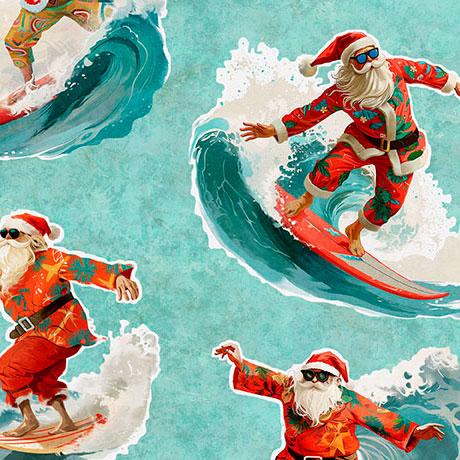 Gotta Have It - Surfing Santas AQUA 31191-Q