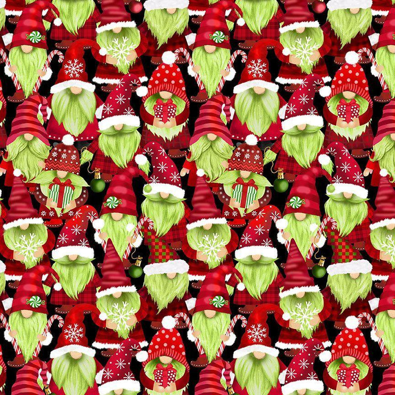 Green Gnomes - Black HOLIDAY-CD3573